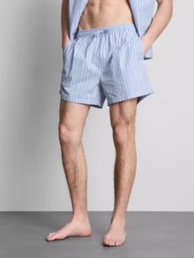 Gestreepte shorts voor pyjama’s