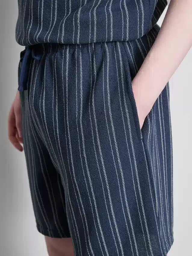 Gestreepte shorts voor pyjama's