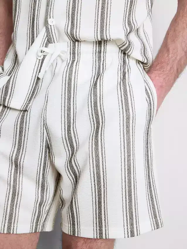 Gestreepte shorts voor pyjama's