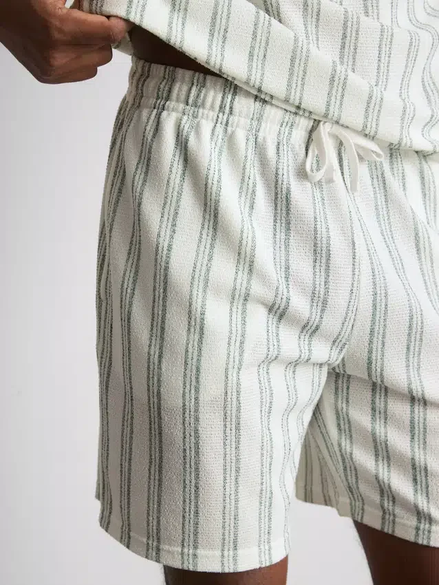 Gestreepte shorts voor pyjama's