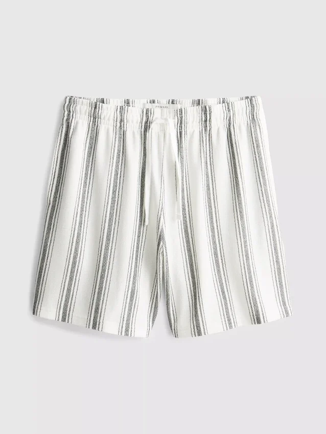 Gestreepte shorts voor pyjama's