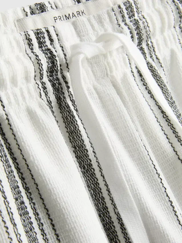 Gestreepte shorts voor pyjama's