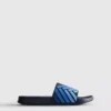 Gestreepte slippers