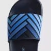 Gestreepte slippers