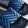 Gestreepte slippers
