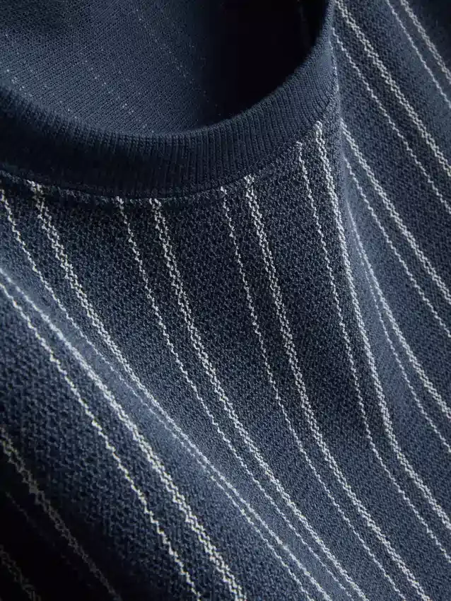 Gestreptes pyjamashirt