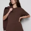 Getailleerd T-shirt van zwaar katoen
