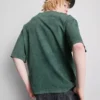 Gewassen T-shirt met korte mouwen