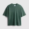 Gewassen T-shirt met korte mouwen