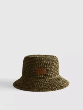Geweven buckethoed