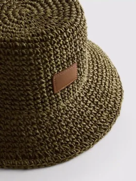 Geweven buckethoed