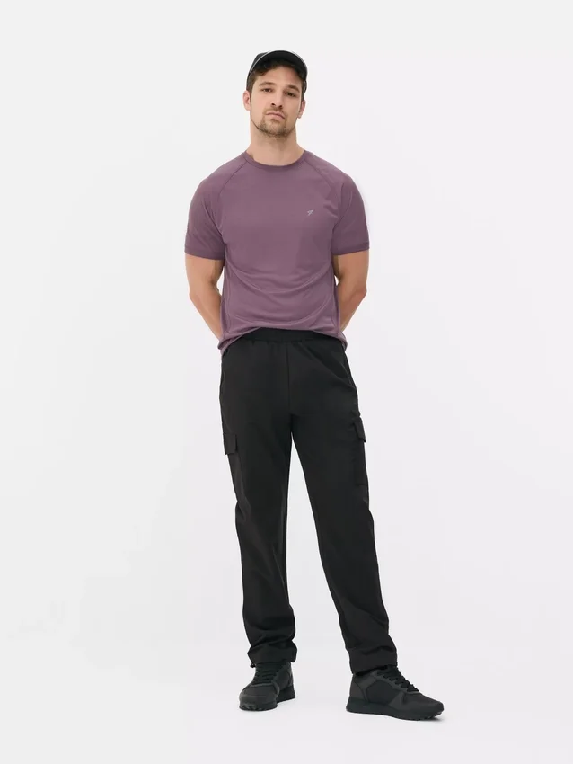 Geweven cargo-joggingbroek