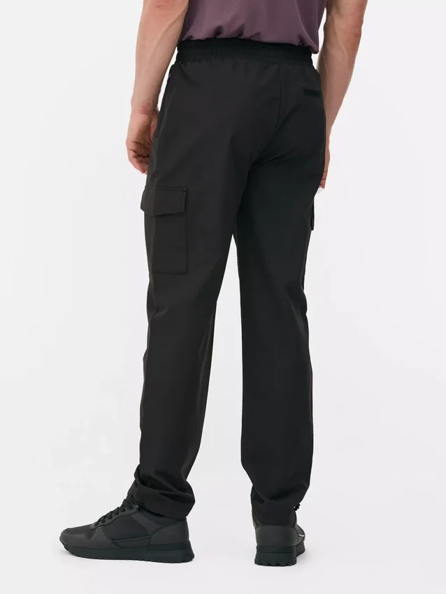 Geweven cargo-joggingbroek