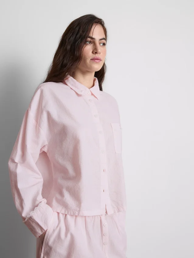 Geweven katoenen Oxford-pyjama's