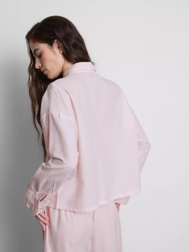 Geweven katoenen Oxford-pyjama's