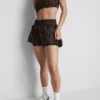 Geweven luipaard-Shorts