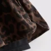 Geweven luipaard-Shorts