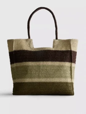 Geweven shopper