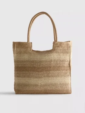 Geweven shopper