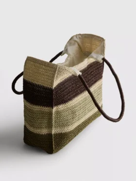Geweven shopper