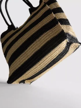 Geweven shopper
