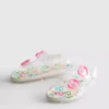 Glitter-jelly-slingback-Sandalen mit dubbele gesp