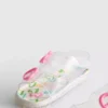 Glitter-jelly-slingback-Sandalen mit dubbele gesp