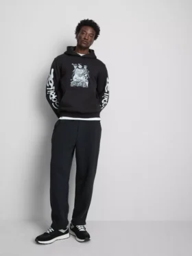 Gorillaz-hoodie met print
