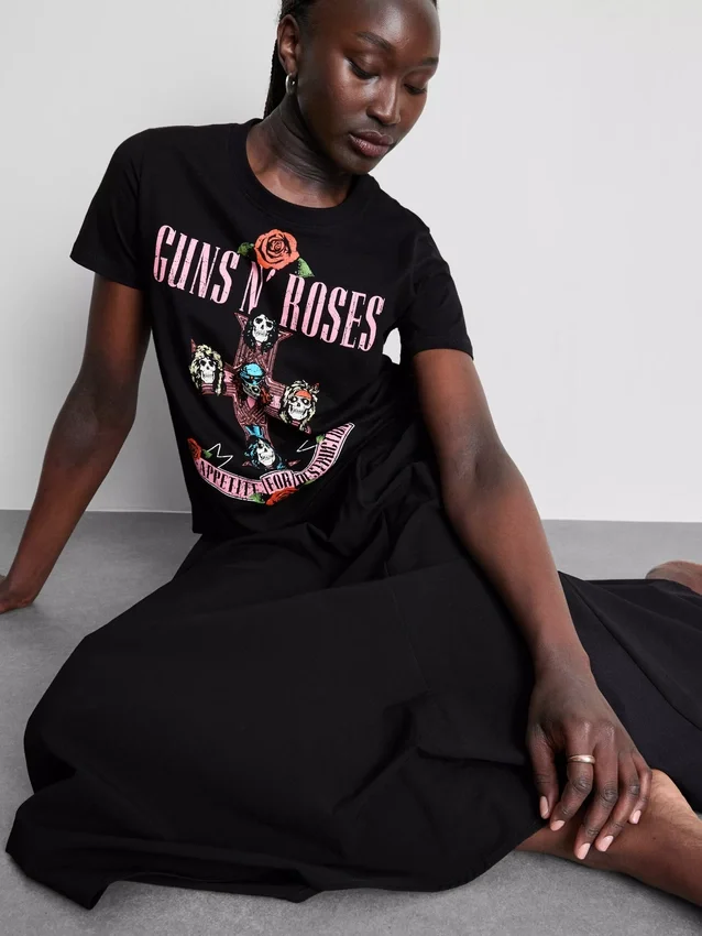 Guns N' Roses katoenen album-muziek-T-shirt