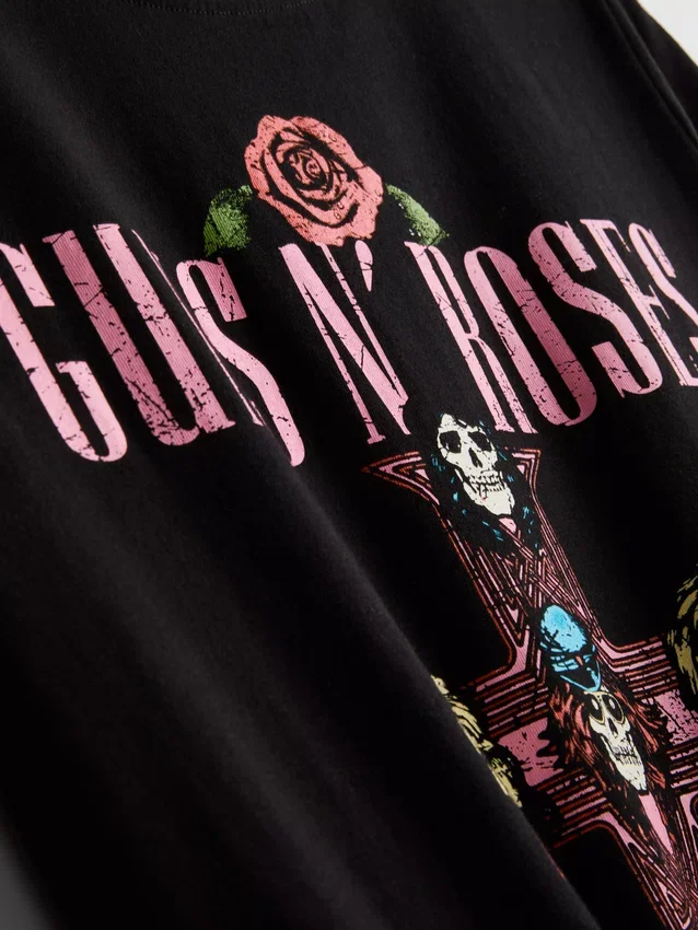 Guns N' Roses katoenen album-muziek-T-shirt