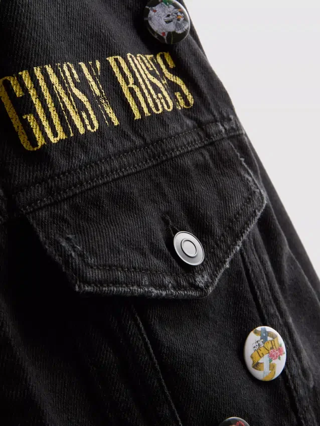 Guns N' Roses katoenen spijkerjasje