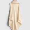 Handdoek met capuchon en beertjesprint