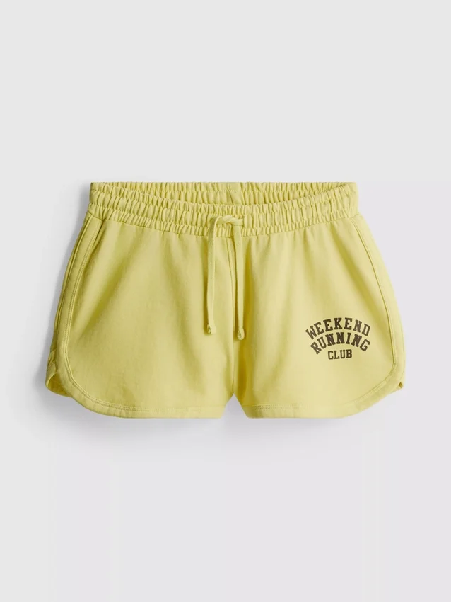 Hardloopshort met hoog katoengehalte