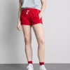Hardloopshort van jersey met hoog katoengehalte