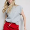 Hardloopshort van jersey met hoog katoengehalte