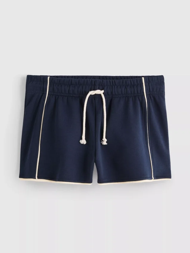 Hardloopshort van jersey met hoog katoengehalte