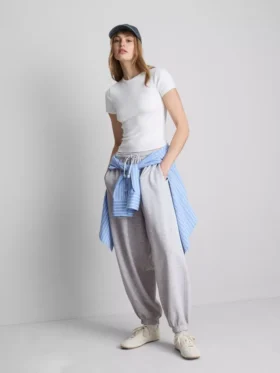 Harem-joggingbroek met hoog katoengehalte