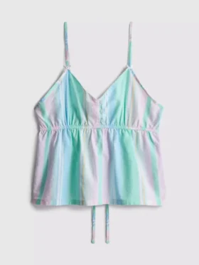 Heerlijk luieren in deze pastelkleurige pyjama-cami