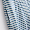 Heerlijke geribbelde gestreepte pyjama-shorts