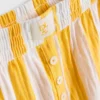 Heerlijke gestreepte Pyjama-shorts met ruches om lekker in te luieren