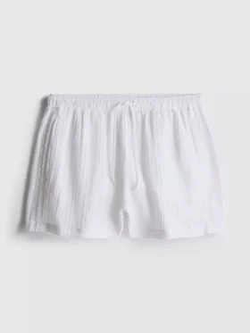 Heerlijke katoenen geweven Pyjama-shorts om lekker in te luieren