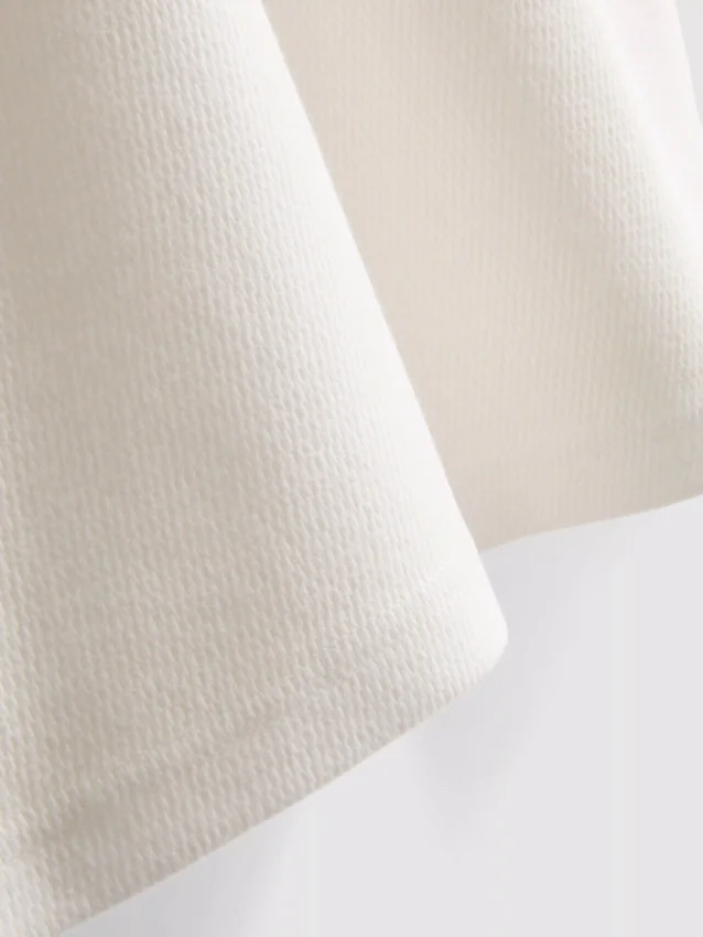Henley-overhemd met textuur