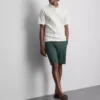 Het geribde poloshirt van The Edit
