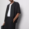 Het 'The Edit' overhemd van een relaxte linnenmix