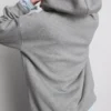 Hoodie met print van katoenmix