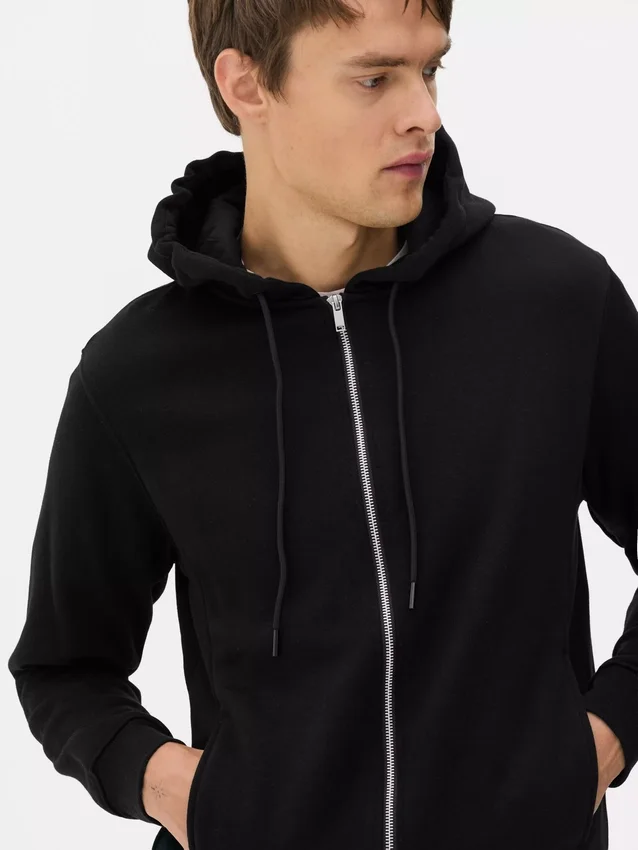 Hoodie met rits