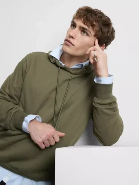 Hoodie met trekkoord