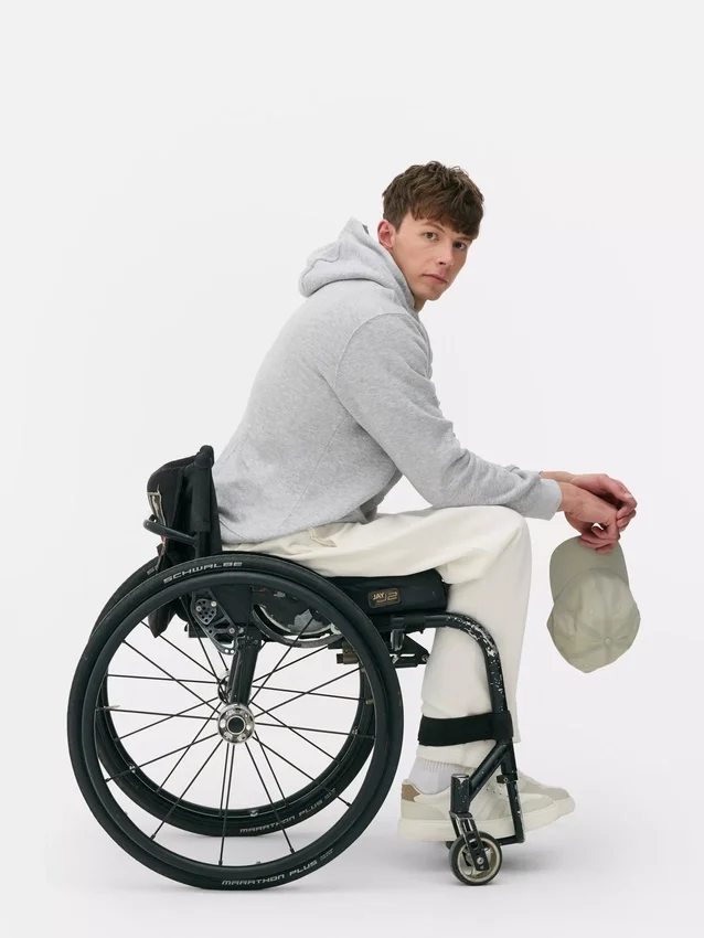 Hoodie van katoenmix
