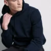 Hoodie van katoenmix