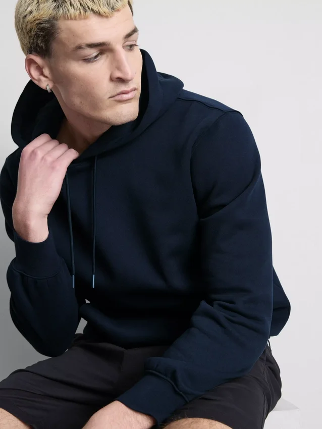 Hoodie van katoenmix